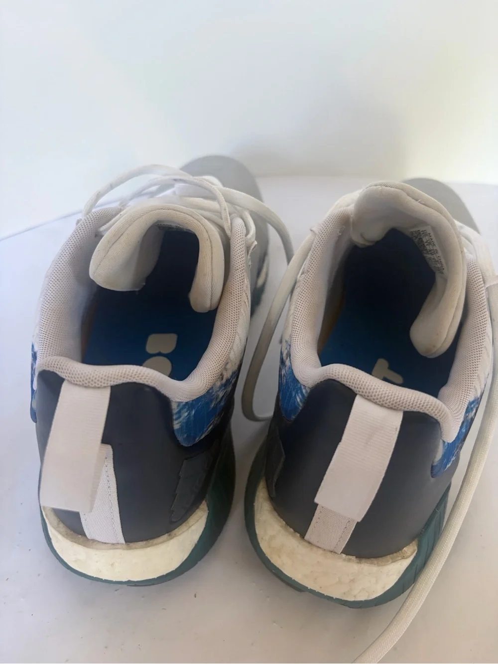 Adidas PERFORMANCE CODECHAOS GOLF SHOES Gray Blue Teal Golf Sneakers size 11.5